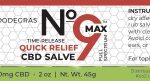 No. 9 Max Quick Relief Salve Full Spectrum - Image 2