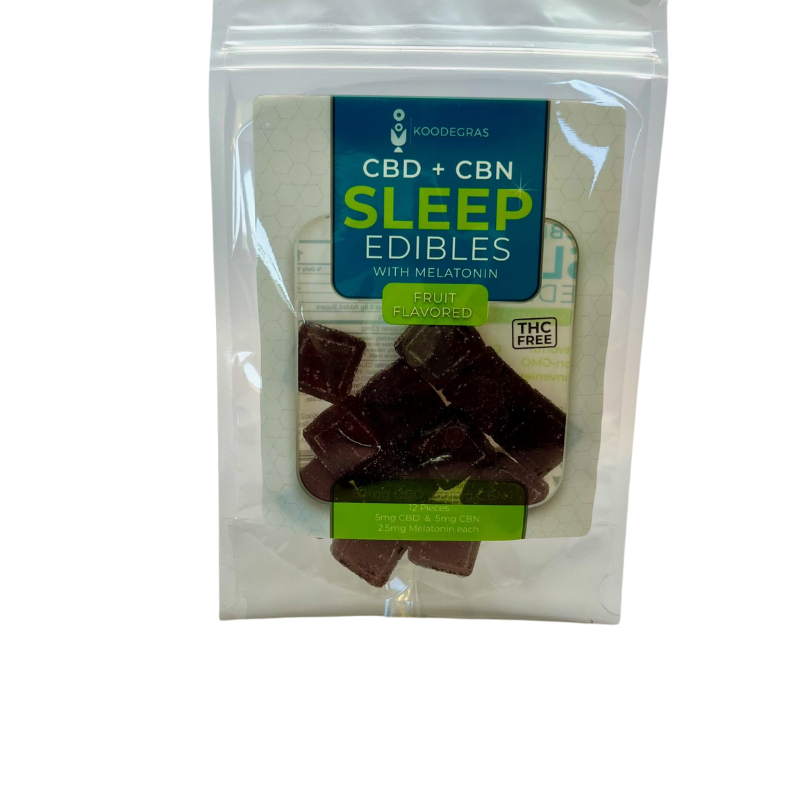 Cbn Cbd Sleep Edibles W Melatonin Koodegras 7081