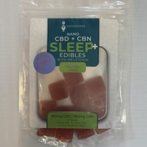 CBN + CBD Sleep Edibles with Melatonin 15 MG